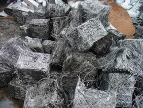 Pile of scrap lead